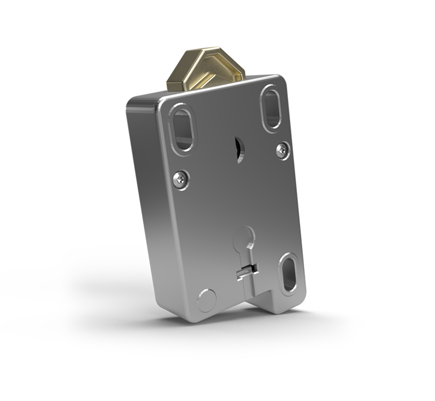 ANCHOR 4300-Electronic safe lock with anchor bolt. Designed for use in different boltwork systems and for retrofitting existing safes. Extended user management. Integration into external security and alarm systems via digital interface.